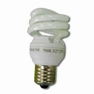 Micro Semi Spiral Compact Fluorescent Lamp With Five Times Longer Lifespan Than Standard Bulbs Global Sources Semi Spiral Compact Fluorescent Lamp