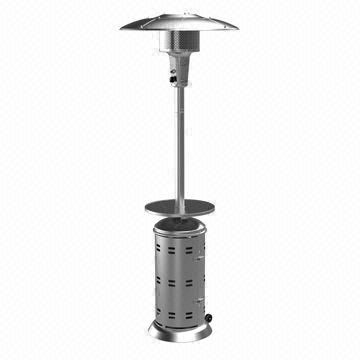 Stainless Steel Gas Patio Heater With Anti Tilt And Flameout Stainless Steel Gas Patio Heater China