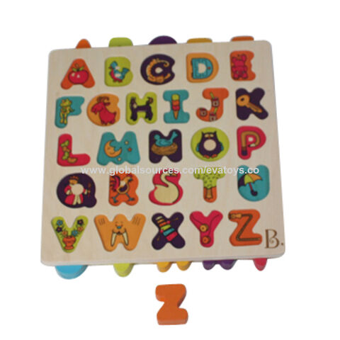 China2016 New Fashion Kid S Literacy Wooden Brain Teaser Puzzles W14b070 On Global Sources