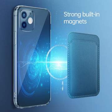 China Premium Leather Wallet For Magsafe Phone Card Holder Magnetic Wallet For Iphone 12 Pro Max Mini On Global Sources Magnetic Magsafes Wallet Magsafes Wallet For Iphone 12 Rfid Magsafes Wallet
