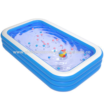 auto inflatable pool