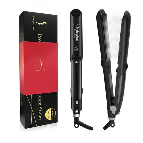 ceramic vapor steam hair straightener