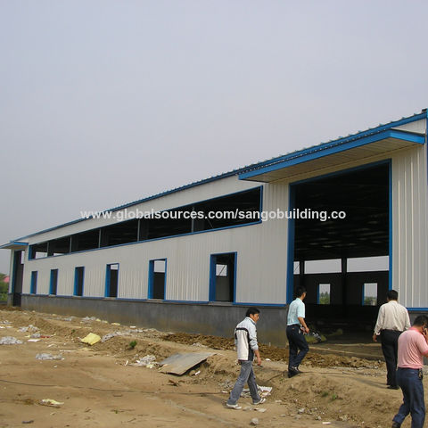 China Prefabricated steel frame structure industrial metal modern ...