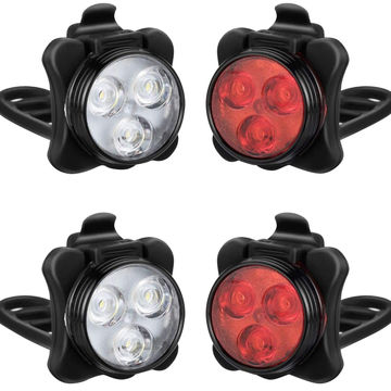 waterproof rechargeable bike lights