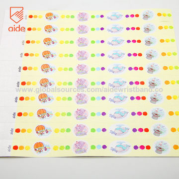 Tailored Tyvek Wristbands photo about Tyvek Wristbands Printable identify Tailored Tyvek Wristbands