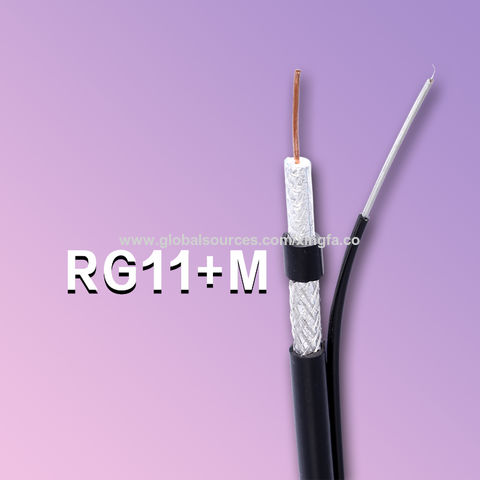 China 75ohm Rg59 Rg6 Rg11 Coaxial Cable With Ul Etl Cpr Ce Rohs Reach 