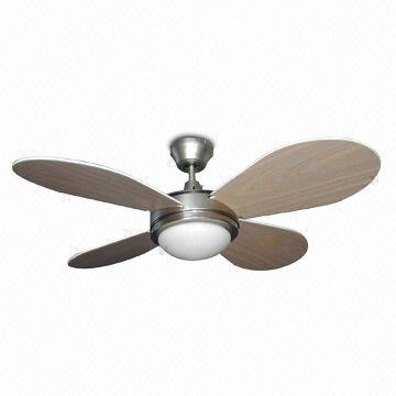 Taiwan 52 Inch Ceiling Fan With Light Kit And Polished Brass Color