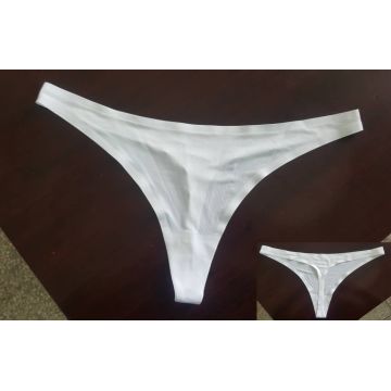 seamless microfiber thongs