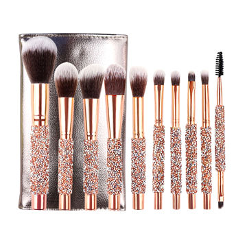 Rhinestone Luxury Makeup Brush Sets For - Luxury Makeup Brushes Rhinestone Luxury Makeup Brush Sets For - Luxury Makeup Brushes