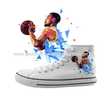custom printed sneakers