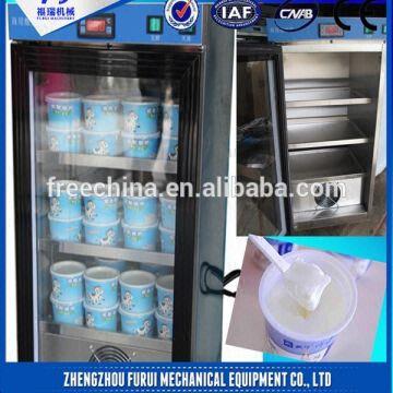 Counter Top Frozen Yogurt Machine Commercial Frozen Yogurt Making