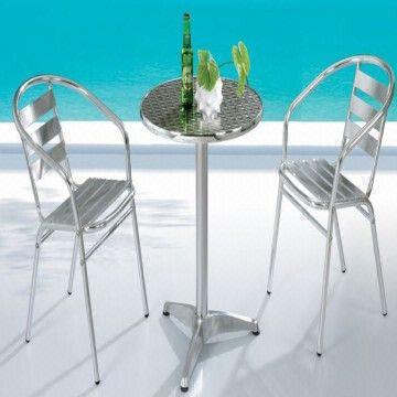 Aluminum Chair Outdoorfurniture Patio Furniture Garden Chair High