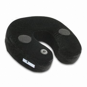 Neck Pillow With Music And Soft Velvet Cover 4 X Aa Batteries