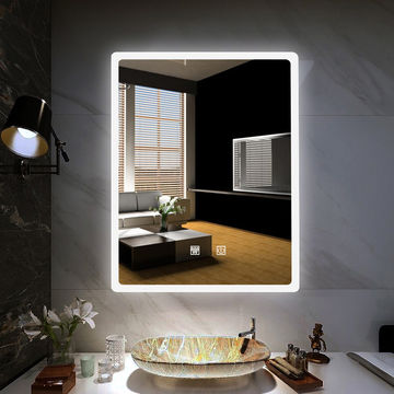 floor vanity mirror with lights