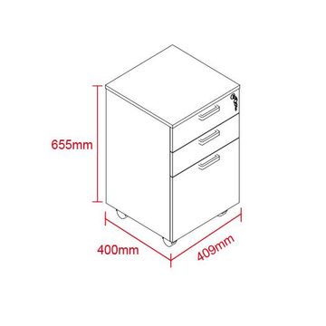 China Cheap Mfc Eco Friendly Wooden File Cabinet From Liuzhou