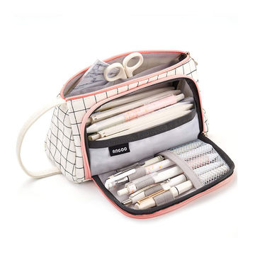 custom canvas pencil case