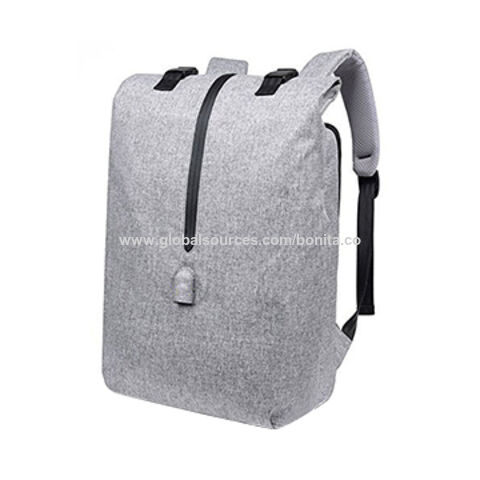 slim anti theft backpack