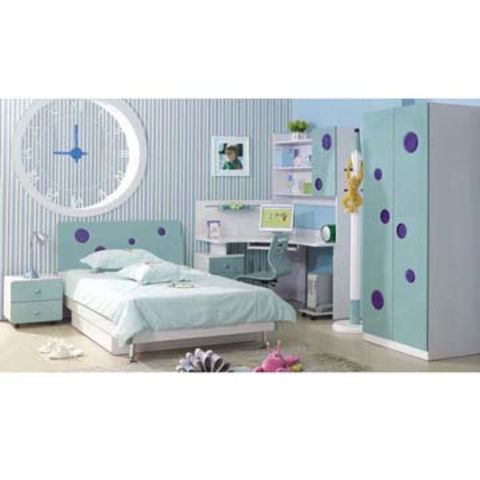 China Bedroom Furniture With Baby Blue, Baby Blue Bedroom Sets