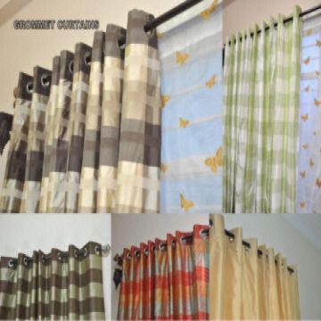 Silk Curtains With Eyelets Global Sources