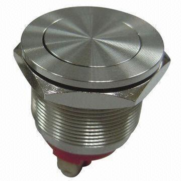 Pulsante antivandalo ¸22mm bistabile luminoso Bianco - 2P - 1x N.C Pulsante antivandalo ¸22mm bistabile luminoso Bianco - 2P - 1x N.C