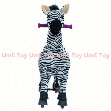 ride on zebra toy