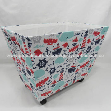 storage basket with wheels