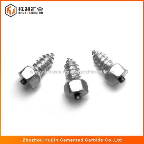 China Tungsten Carbide Screw Tire Studs For Sale On Global Sources Carbide Antiskid Pin Stud Antiskid Tyre Motorcycle Skid Fasteners