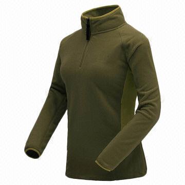 olive green fleece jacket women's