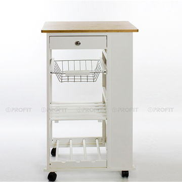 China Bsci 4 Tier Wooden Kitchen Carts On Wheels Kitchen Trolley With Drawers On Global Sources Kitchen Carts Wooden Kitchen Trolley 4 Tier Kitchen Trolley