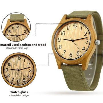 husband wooden watch