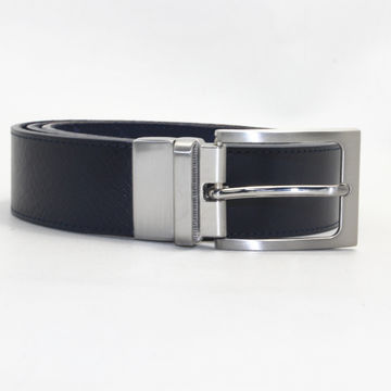 genuine leather reversible belt