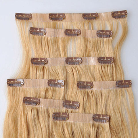 China High Quality Hair Products Glue Tape Clip In Hair Extension