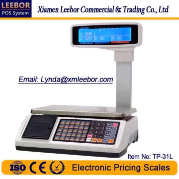 15 30kg Electronic Receipt Printing Scale Supermarket Retail Pricing Pos Counting Weighing Scales Global Sources