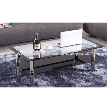 China Two Layer Modern Glass Coffee Table With Stainless Steel Leg On Global Sources Glass Coffee Table Modern Coffee Table Stainless Steel Coffee Table