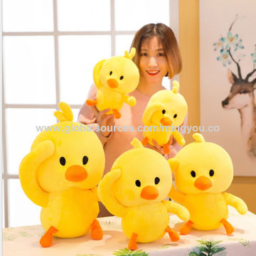 plush yellow duck