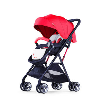 automatic folding pram