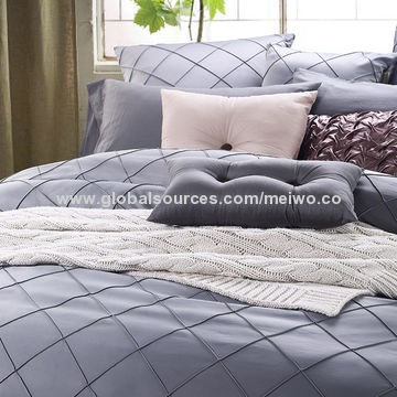 Luxury 7 Pieces Cotton Washed Silk Duvet Set Bedding Set