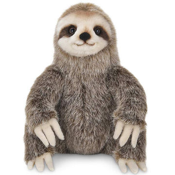 realistic stuffed sloth