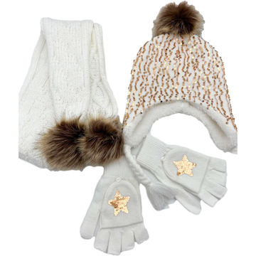 womens hat and glove set