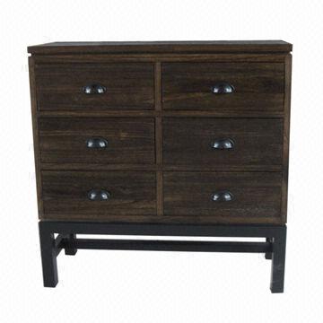 Solid Wood Curio Cabinet 8 Drawers Customized Designs Are