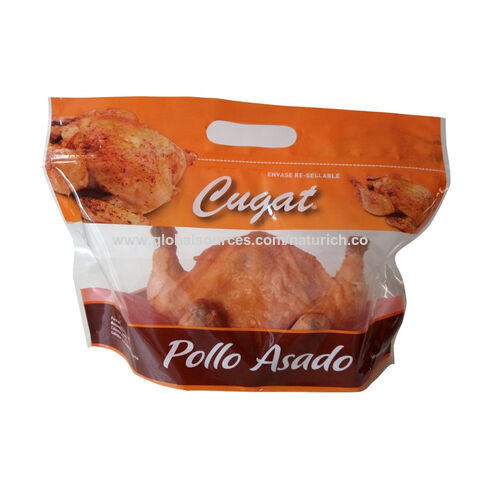China Bolsa de papel de embalaje del pollo asado de la bolsa del pollo  frito encendido Global Sources,levántese el bolso de la cremallera,bolsa  con la manija y la cremallera,bolso de mylar del