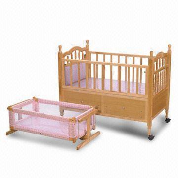 Baby Crib Made Of Pine Wood With Mattress Global Sources