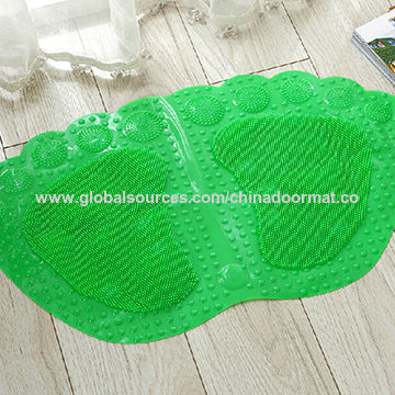 Anti Non Slip Printed Pvc Bathroom Toilet Shower Bathtub Bath Mats