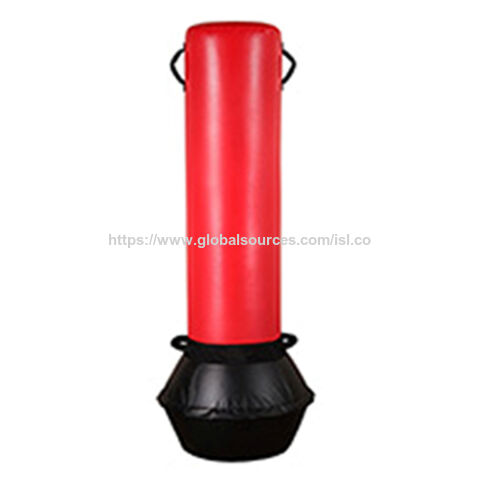 Taiwan Heavy Tile Free Standing Punch Bag Pu Foam