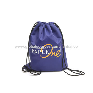 210d polyester drawstring bag