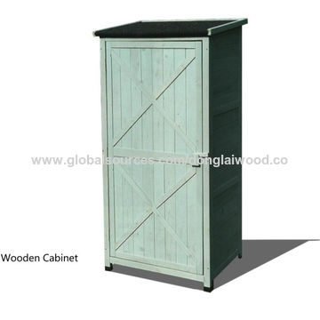 Chinanew Design Wooden Garden Storage Cabinet Fir Wood Mini Greenhouse On Global Sources