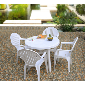 China Outdoor Chair Plastic Table Beach, Plastic Table And Chair Patio Set