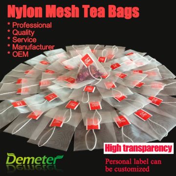 Nylon tea bags wholesale hot sale