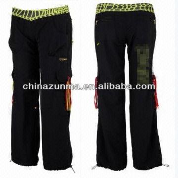 zumba cargo pants