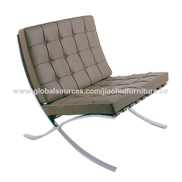 Modern Home Furniture Bedroom Barcelona Chair Leisure Replica Bed
